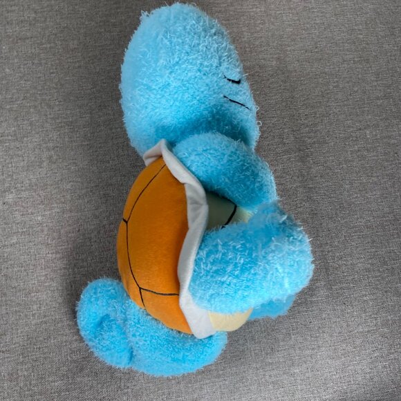 Pokémon Sleepy Squirtle Plush Toy Relaxing Time Good Night Bandai Spirits NWT - Picture 6 of 12